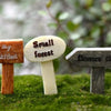 Mini Sign Post Micro Landscaping Decoration