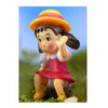 Mini Cute Girl Landscaping Plastic Craft